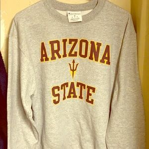 Grey ASU crew neck